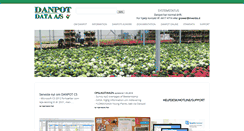 Desktop Screenshot of danpot.dk
